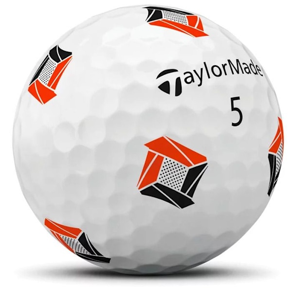 Golfboll - Taylormade - TP5 Pix 2024 - Vit - Unisex - x12 Vit