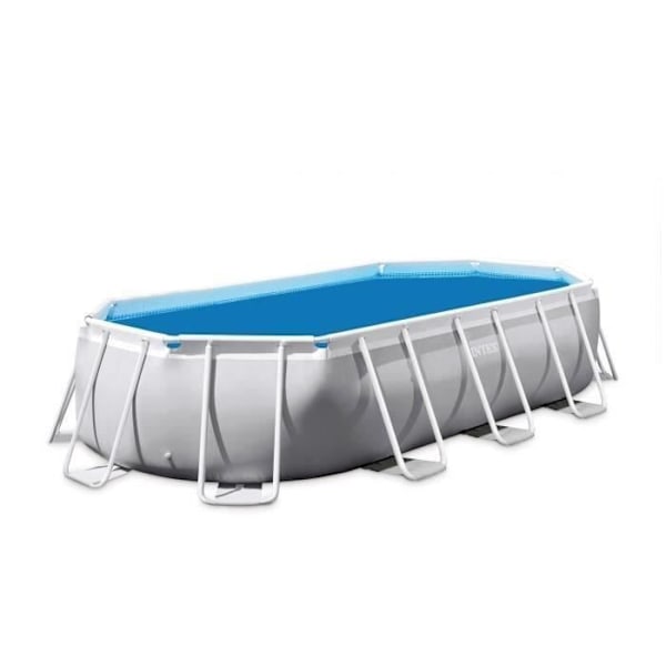 Bubbelskydd för oval pool Intex UTF00148 - 4,00m x 2,00m - Blå - 120 mikron