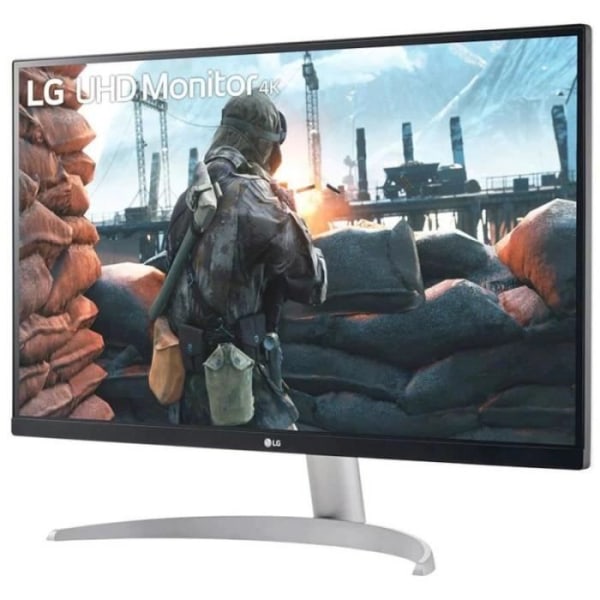 LG 27UP650-W LED-skärm, 27 tum, 4K UHD IPS, 5ms, 60Hz, alb