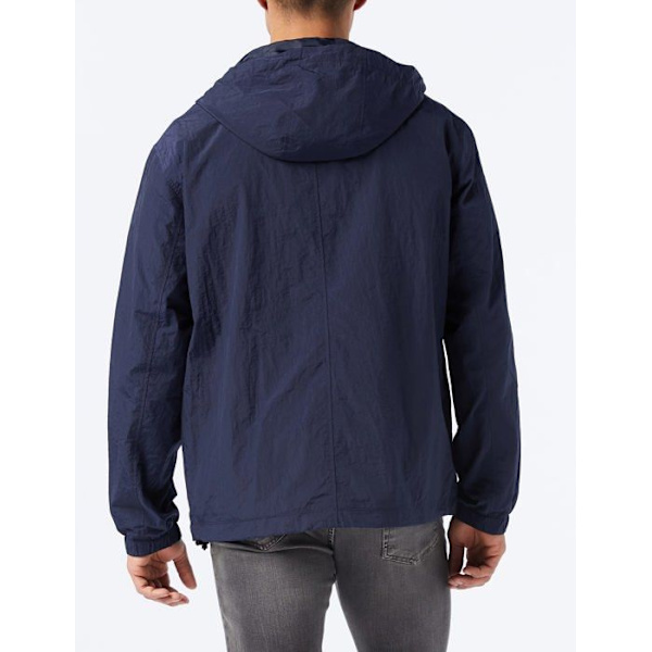 Jacka - peacoat - kappa - kavaj Armani exchange - 3LZB50ZNBYZ15BAS - Luvtröja, dragkedja herrjacka marinblå S