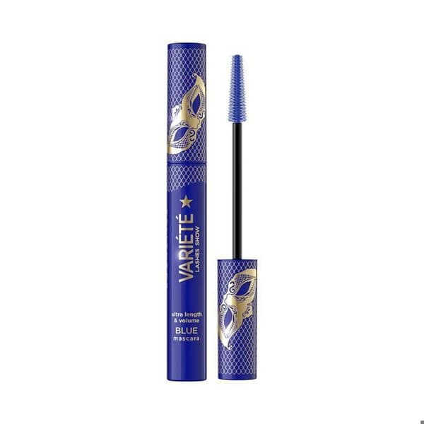 Mascara - EVELINE - Eveline Variété Lashes Show - Blå - Lätt applicering - Ej vattenfast BLÅ