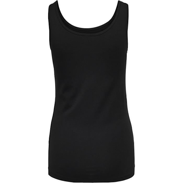Topp - ONLY - Svart - Rundad hals - Tight - Elastiskt tyg Svart M