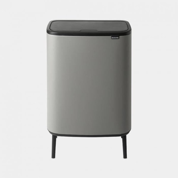 BRABANTIA Bo Touch Bin Hi - 2 x 30 L - Mineral Betong Grå