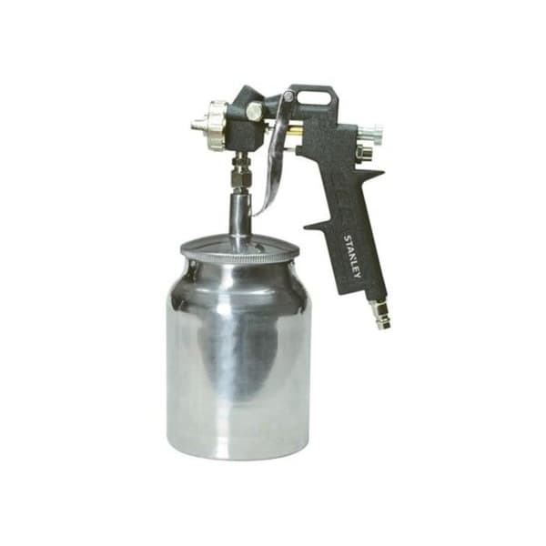 Lackpistol - STANLEY - 151093XSTN - Reservoar 1L - Stål - Max tryck 4 bar grå