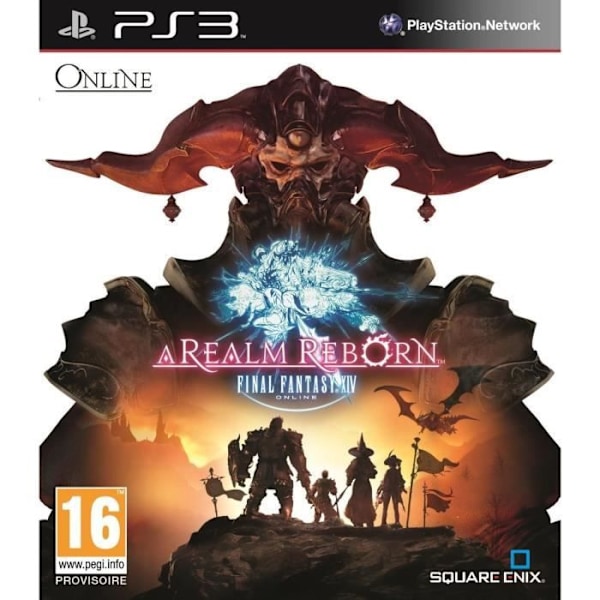 FINAL FANTASY XIV: A REALM REBORN / PS3-spel