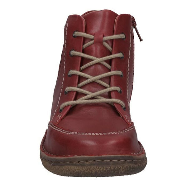 Bottines - JOSEF SEIBEL - Neele 01 - Läder - Dragkedja - Medelhöjd Lila 39