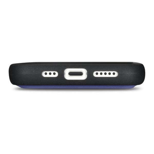 Ljust lila 2-i-1 plånboksfodral i läder för iPhone 14 Pro Max, RFID-skydd.
