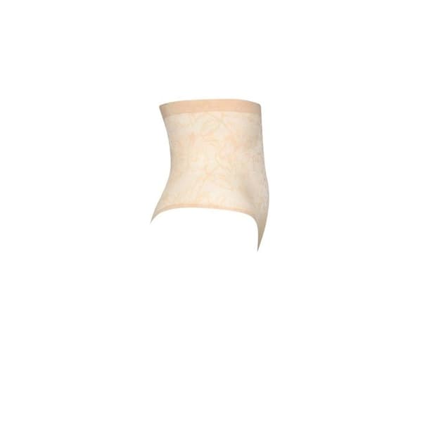 Hög midja spetsstring för kvinnor Bye Bra - beige beige jag