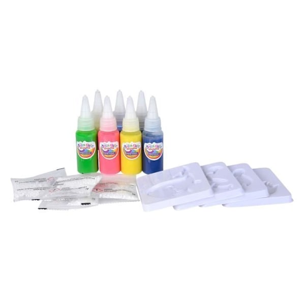 Aqua Gelz Creative Set med 7 gelfärger + formar