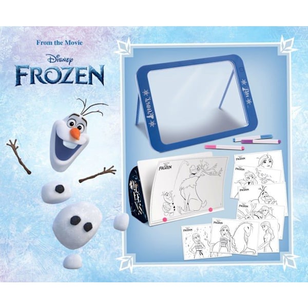 Barntavla - magiskt tavla Liscianigiochi - 92949 - FROZEN MAGIC LED TAVLA