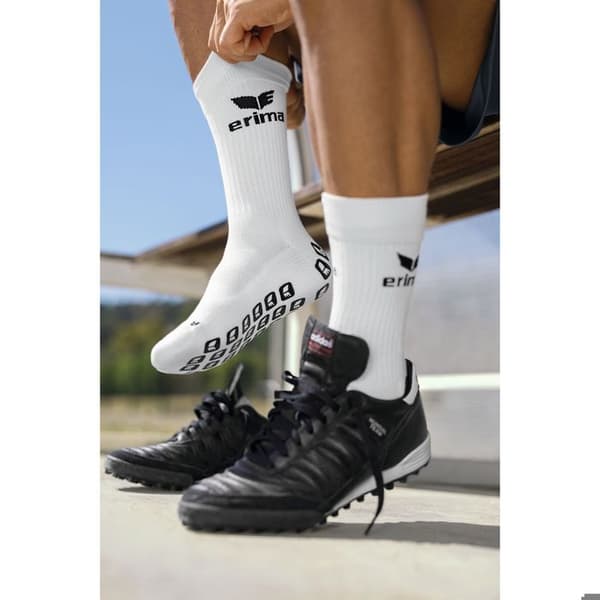 Erima Grip ABS halkfria strumpor - Vit, Crosstraining, stöd vit svart 43/46