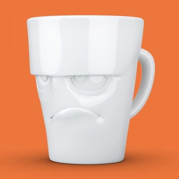 Mugg - Tassar - Grognon - Porslin - Vit - Rund