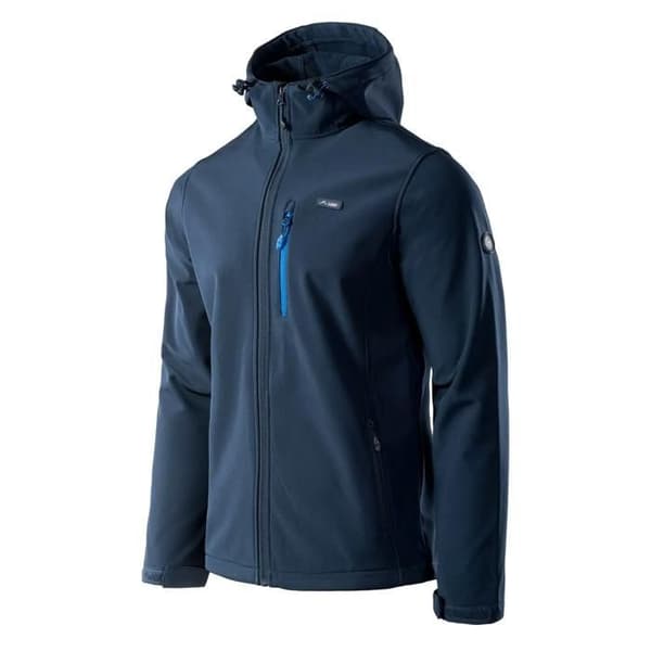 Elbrus Iver softshell vandringsjacka - total eclipse/total eclipse Total förmörkelse / total förmörkel XXL