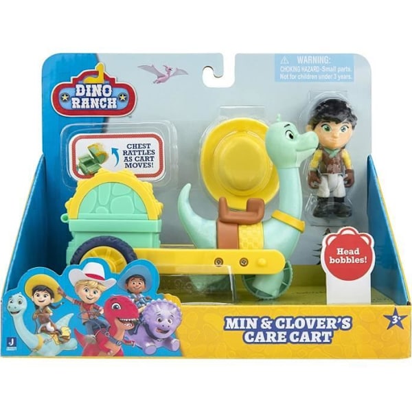Dino Ranch Fordon Min & Clovers Doktorns Bil Flerfärgad