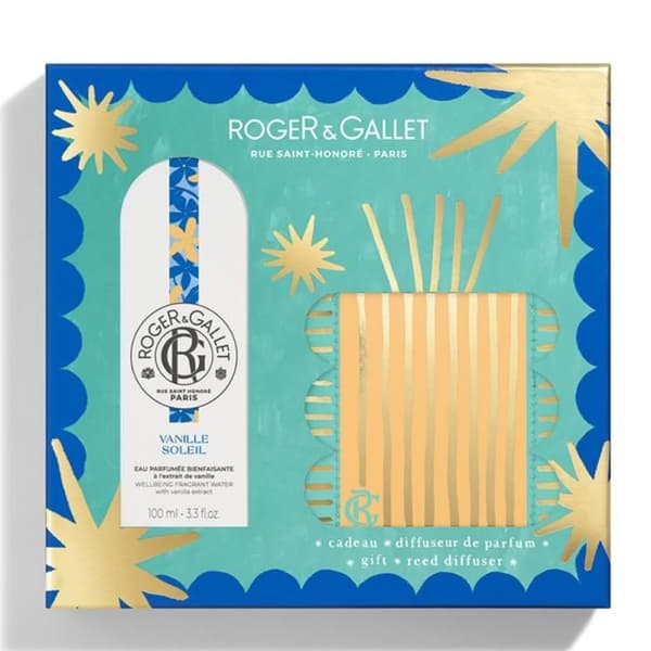 Roger Gallet Julset Diffusor + Parfumerad Vatten Vanilj Sol