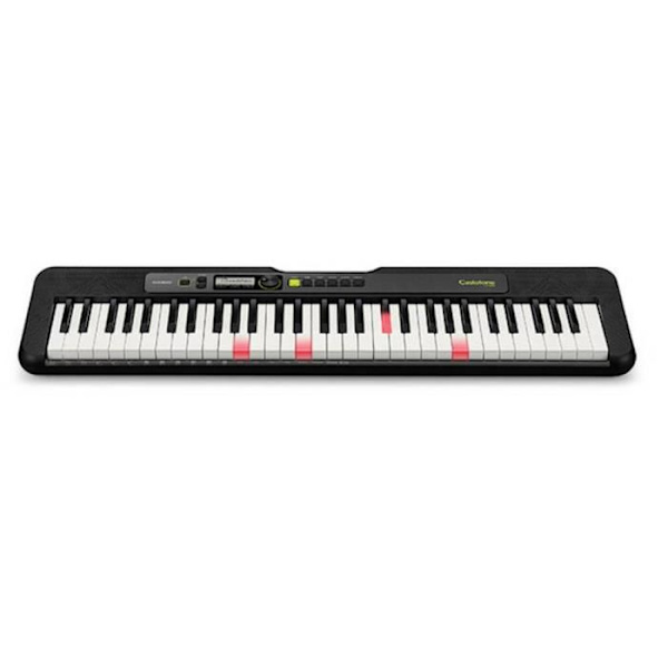Tangentbord med upplysta tangenter - CASIO - Casiotone LK-S250C7 - Svart - USB - Bakgrundsbelyst