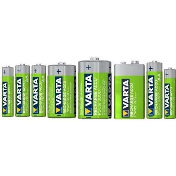 Varta Accu Power 1000 mAh AAA LR3 x4 uppladdningsbart batteri