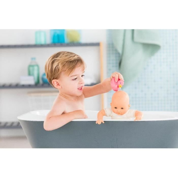 Mån Premier Poupon COROLLE - Baby Bath Coralie - 30 cm - badleksak - vaniljdoft - från 18 månader Flerfärgad