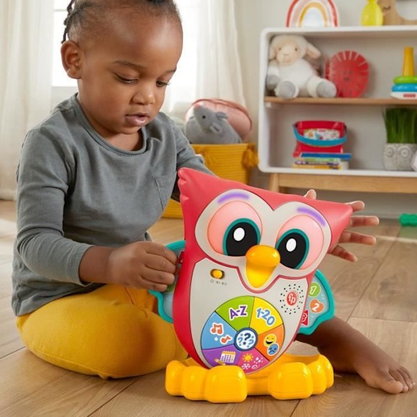 Fisher-Price-Elisabeth the Owl, fransk version-Linkimals HJM69