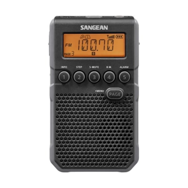 Pocket Radio AM / FM SANGEAN - POCKET 800 (DT-800) Svart