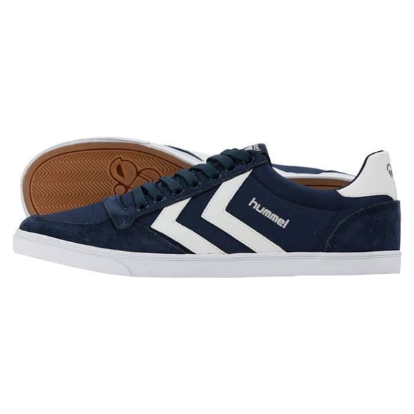 Låg canvas sneakers - HUMMEL - Ten Star - Blå - Herr Blå 42