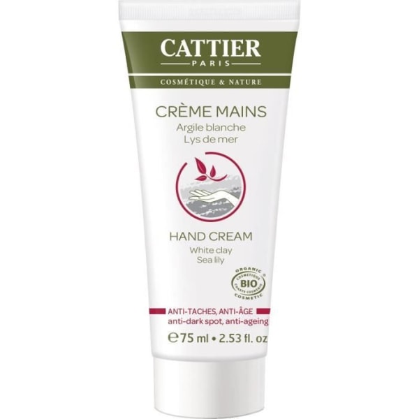 Cattier Anti-Dark Spot och Anti-Aging Hand Cream 75ml