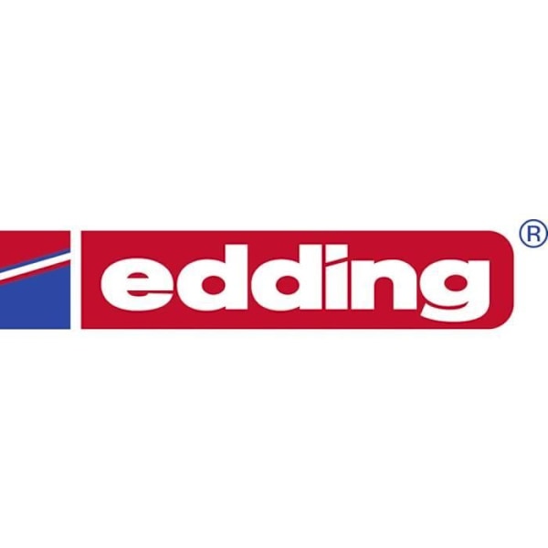 Permanent markör - EDDING - 300 - Gul - Outplånlig - Opak Gul