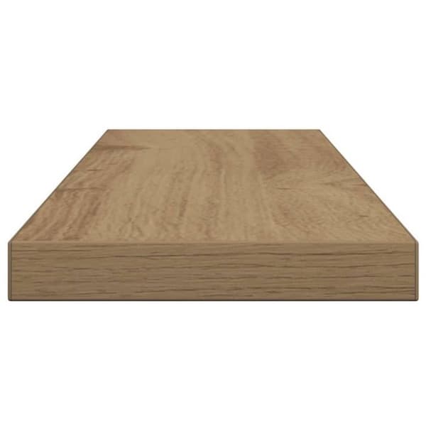 Bibliotekspanel 4 st ek hantverk 60x10x1,5 cm