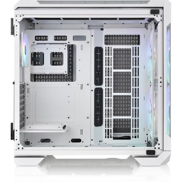 PC-fodral - THERMALTAKE - View 51 TG ARGB - Fodral utan strömförsörjning - Stort torn - E-ATX-format - Vit (CA-1Q6-00M6WN-00)