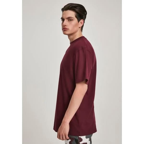 T-shirt Urban Classic basic tall - mörkröd Mörkröd S