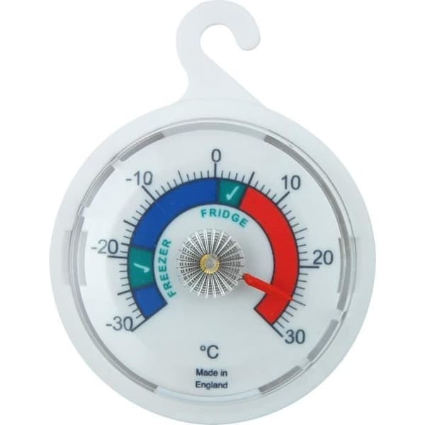 Termometer för frys/kyl, 65 mm urtavla