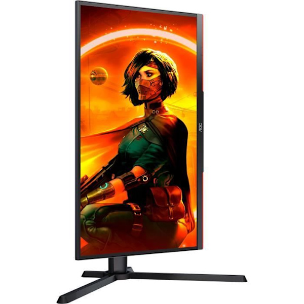 Speldator Skärm - AOC - 25G3ZM/BK - 24,5" VA FHD - 0,5ms MPRT - 240Hz - HDMI DP - Höjdjusterbar Pivot - Adaptive Sync
