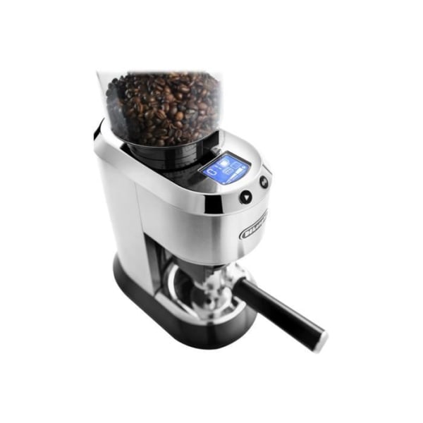 DELONGHI Dedica KG 521.M kaffekvarn - 150W - 18 malningsstorlekar - Rostfritt stål