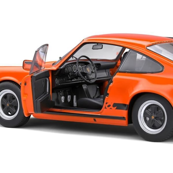 PORSCHE 911 930 CARRERA 3.0 COUPE 1977 ORANGE METALL SOLIDO S1802605 1/18 1:18