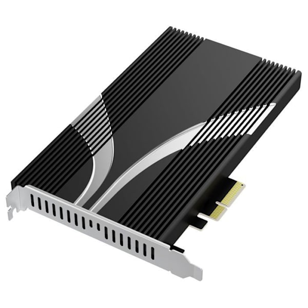 Sabrent Controller Card - EC-P3X4 - 4-Drive NVMe M.2 SSD till PCIe 3.0 x4 Adapter Card [PC-P3X4] Svart
