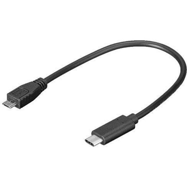 GOOBAY USB 2.0-ANSLUTNINGSKABEL [1X USB 2.0 MICRO B MAN-ANSLUTNING - 1X USB 3.1 C HAN] 0 ---