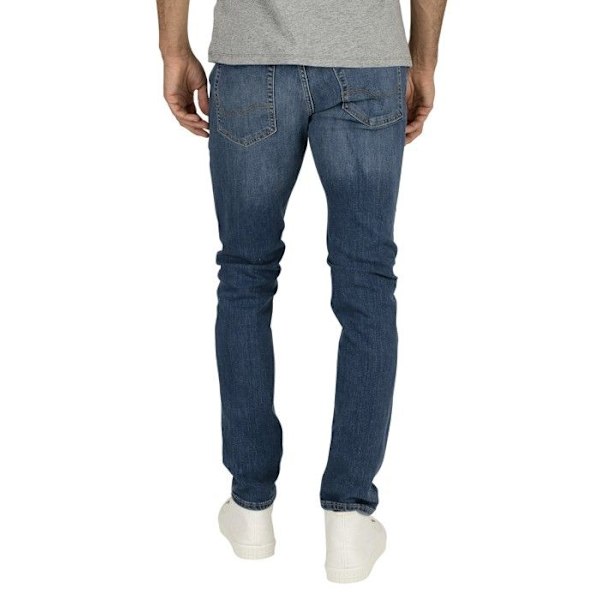 Jeans Slim - Jack & Jones - 814 - Blå Denim - Låg midja - 5 fickor Blå 28/32