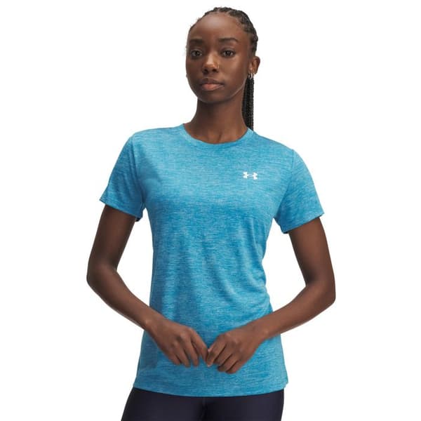 Under Armour Tech melerat damtröja eterblå S