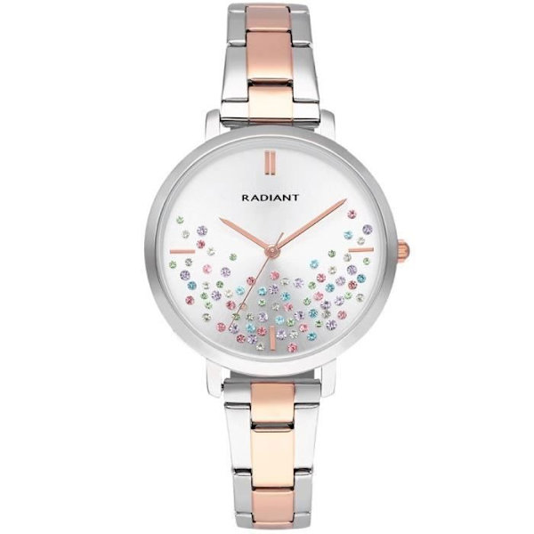 Damklocka - RADIANT - RA525202 - Bicolor - Rostfritt stål - Kvarts Bicolor