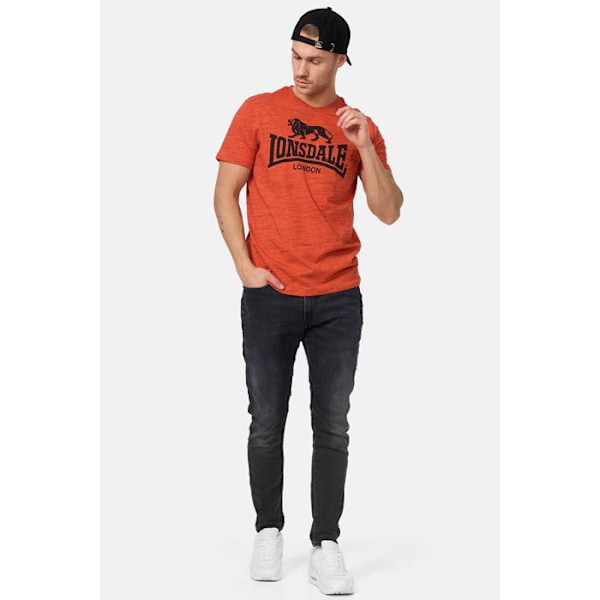 Lonsdale Gargrave T-shirt märgel orange/svart jag