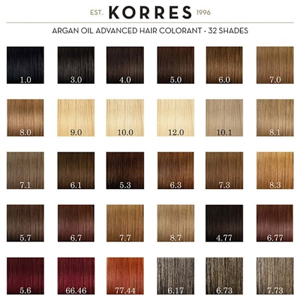 Permanenta Färgning - Korres - Special Blond 12.0 - Utan ammoniak - Arganolja - Naturlig keratin Blond