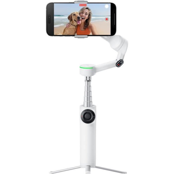 Stabiliseringsställ med 3 axlar Insta360 Flow 2 Pro Standard Vit
