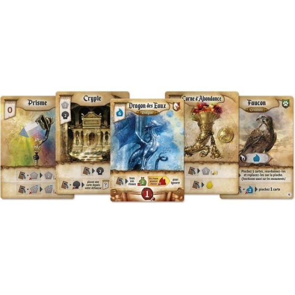 Res Arcana - Asmodee - Brädspel - Kortspel - Strategispel Flerfärgad
