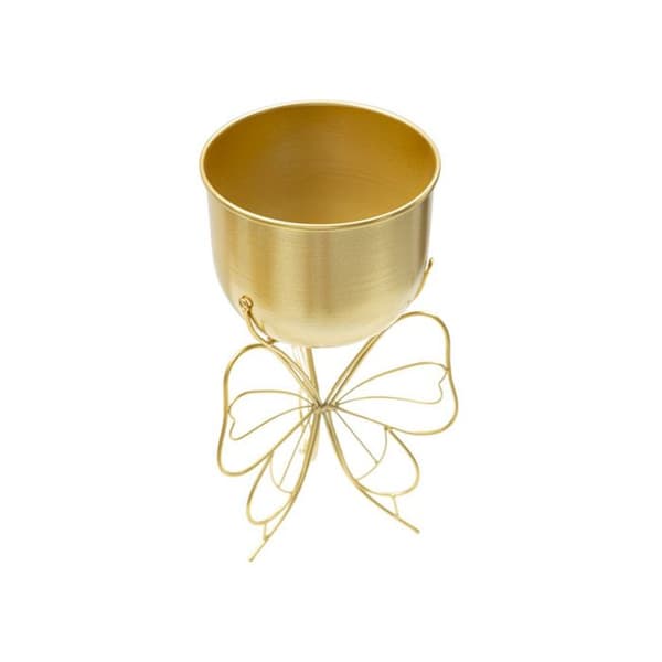 Cache pot i guldmetall Farfy 22 x 40 cm guld-