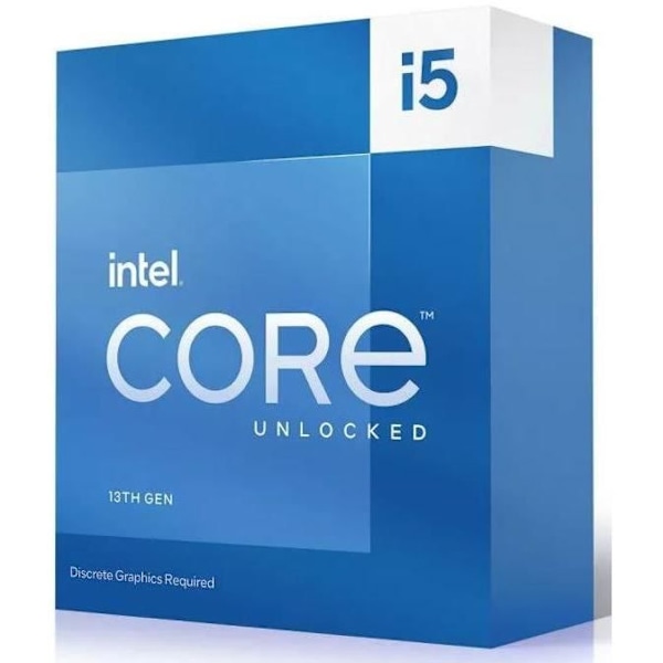 Processor - INTEL - Core i5 13600KF - 5,1GHz - 14 kärnor - Cache 24 MB