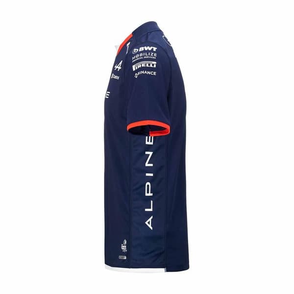 Formel 1-tröja - KAPPA - KOMBAT Gasly nr 10 - Blå - 100% polyester - Rak passform Blå 8 år