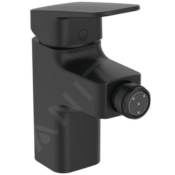 Bidetblandare - IDEAL STANDARD - CERAPLAN - fast tut - temperaturbegränsare - svart Svart