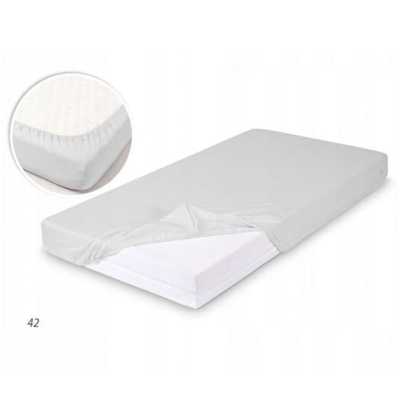 Madrasskydd - MULTITEX - Bambublad - 90x200 cm - Elastisk - Beige