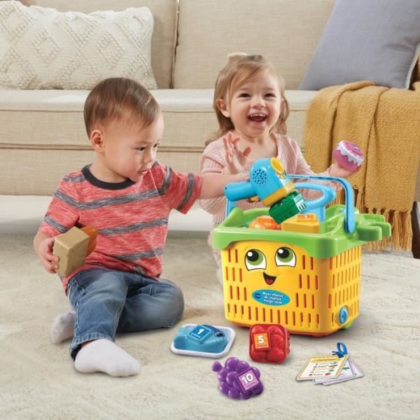 VTECH - 1,2,3 Imitate Me - Magic'Scan Maxi Shopping Trolley - Imitationsleksak för barn