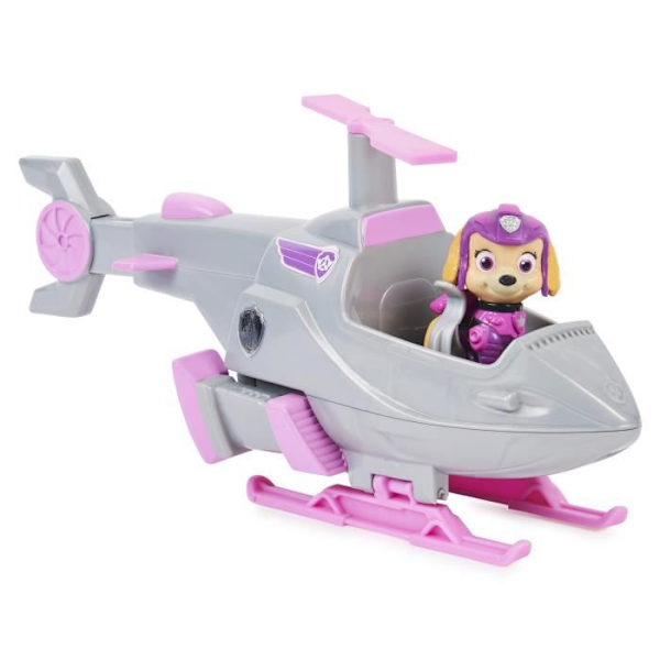 PAW PATROL THE MOVIE - PAW PATROL RÄDDNINGSHELICOPTER - 6060436 - Räddningsfordon med transformations- och figurfunktion